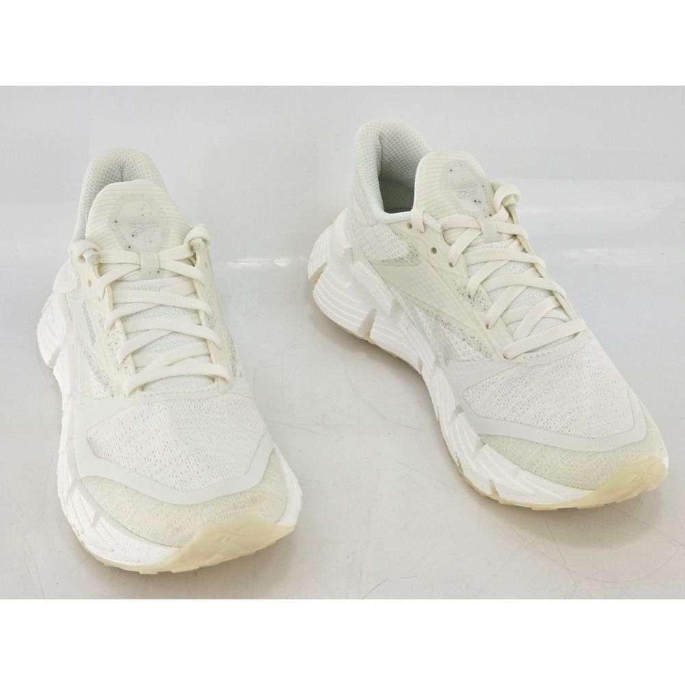 Reebok Zig Dynamica 5 Sneakers Womens 6.5 White Athletic Running Shoes - VG